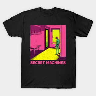 Secret Machines  -- Original Fan Artwork Design T-Shirt